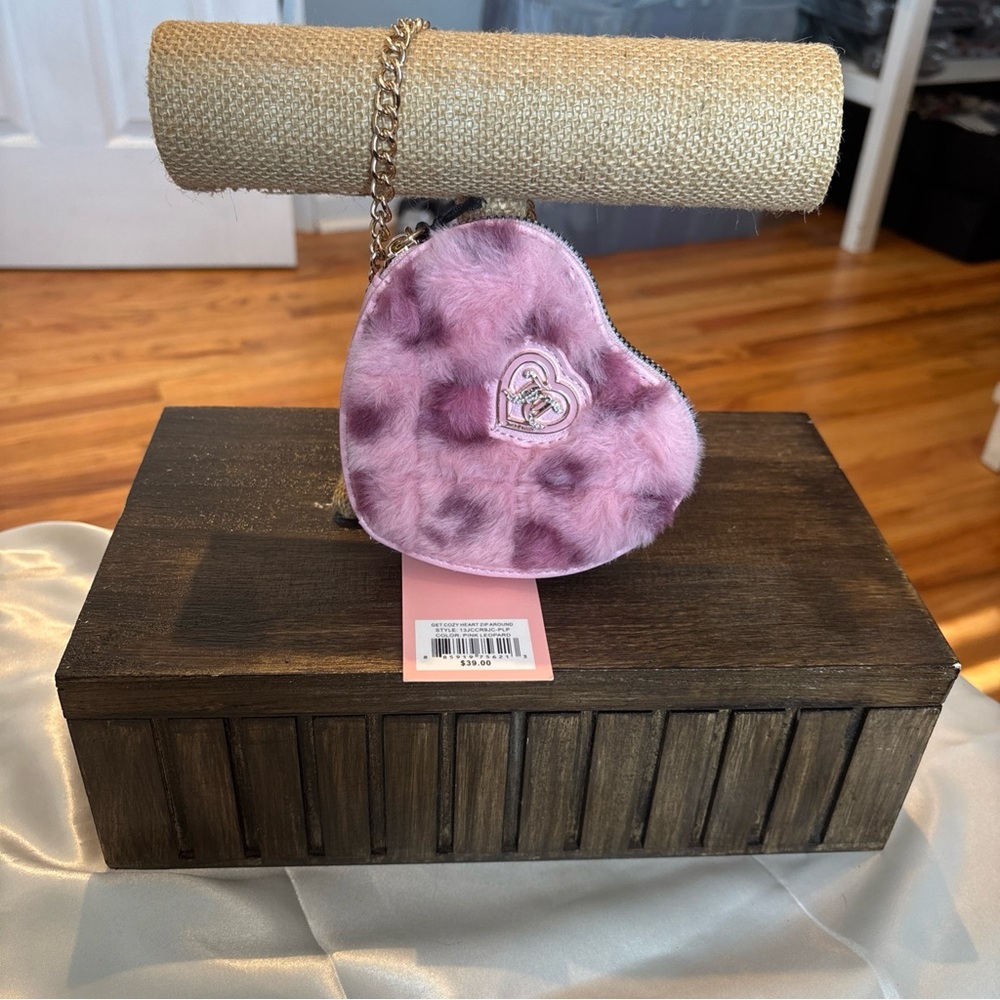 Juicy Couture Pink Heart Mini Bag
